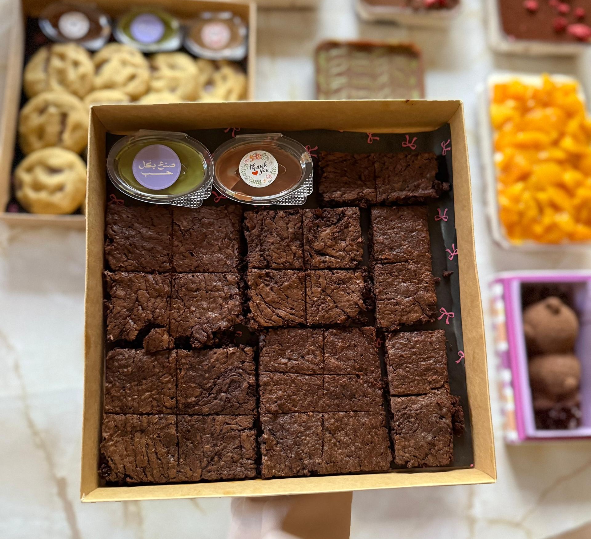 بوكس قطع براونيز